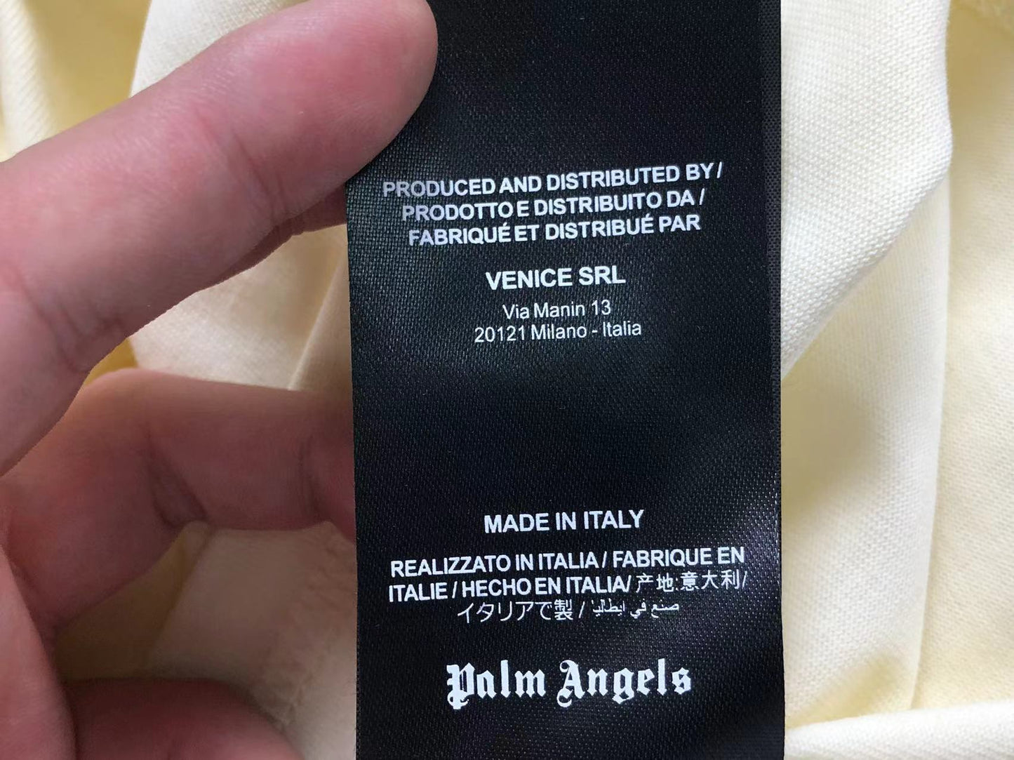 T-shirt Palm Angels